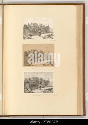 Johann Christoph Erhard (ausführende r Künstler in) am Stadtgrab in Nürnberg. Ätzen 1817 , 1817 Stockfoto