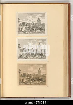 Johann Christoph Erhard (ausführende r Künstler in) Militärischen Szenen. Ätzen 1816 , 1816 Stockfoto