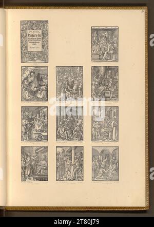 Albrecht Dürer, die kleine Holzschnitt-Leidenschaft. Holzschnitt nach 1508 Stockfoto