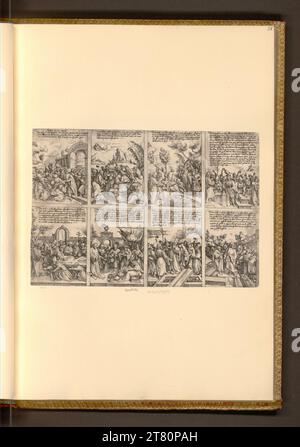 Daniel Hopfer (Ausführende r Künstler in) die sieben leiden. Ätzen 1518-1536 , 1518/1536 Stockfoto