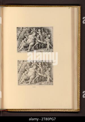 Hieronymus Hopfer (Ausführende r Künstler in) Silen. Ätzen 1525-1550 , 1525/1550 Stockfoto