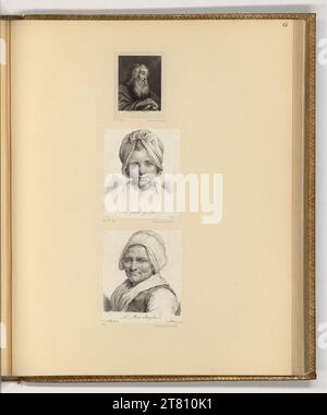 Johann Gotthard von Müller (Gravierer) Heiliger; Porträts. Kupferstich, Ätzung 1772-1779 , 1772/1779 Stockfoto