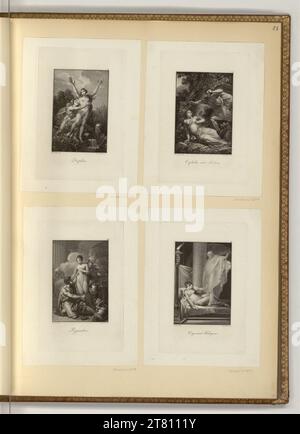 Franz Stöber Ovid: metamorphosen (Buchillustrationen). Ätzen 1810-1858 , 1810/1858 Stockfoto