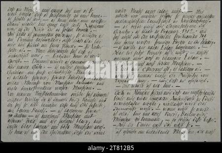 Egon Schiele (Verfasser in) Brief von Egon Schiele an Franz Hauer vom 25. Januar 1914. Tinte (schwarz) auf Papier 25. Jänner 1914 Stockfoto