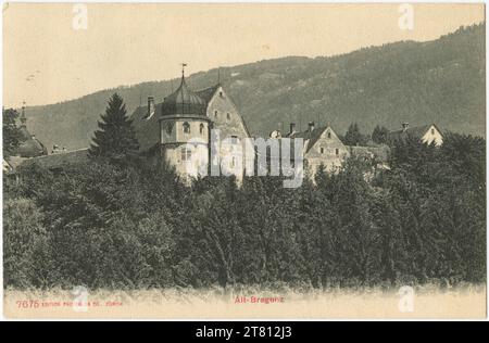 Egon Schiele (Verfasser in) Korrespondenzkarte von Egon Schiele an Heinrich Benesch aus Bregenz vom 17. August 1912. Bleistift 17. August 1912 , 17. August 1912 Stockfoto