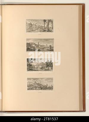 Adam Perelle (Ausführende r Künstler in) Landschaft. Ätzen 1620-1695 , 1620/1695 Stockfoto