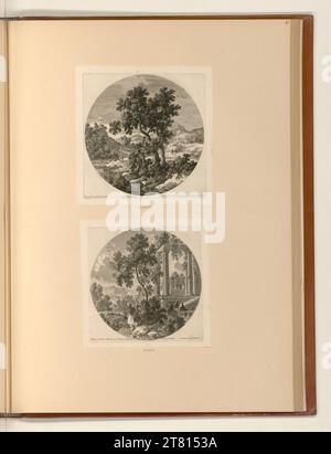 Adam Perelle (Ausführende r Künstler in) Landschaft (Schaltkreis). Ätzen 1660-1695 , 1660/1695 Stockfoto