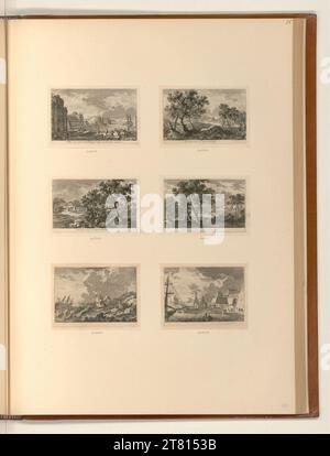 Adam Perelle (Ausführende r Künstler in) Landschaft. Ätzen 1620-1695 , 1620/1695 Stockfoto