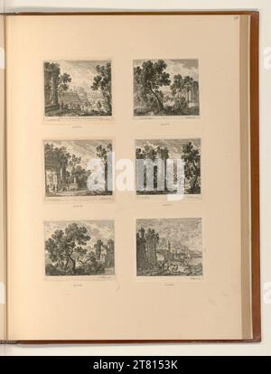 Adam Perelle (Ausführende r Künstler in) Landschaft. Ätzen 1620-1695 , 1620/1695 Stockfoto