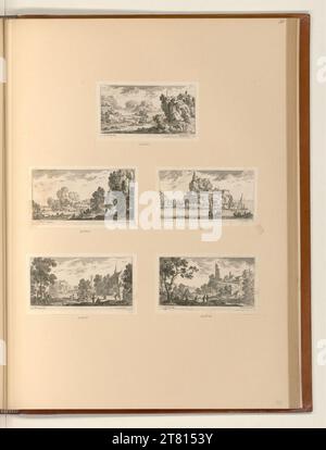 Adam Perelle (Ausführende r Künstler in) Landschaft. Ätzen 1620-1695 , 1620/1695 Stockfoto