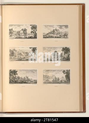 Adam Perelle (Ausführende r Künstler in) Landschaft. Ätzen 1620-1695 , 1620/1695 Stockfoto