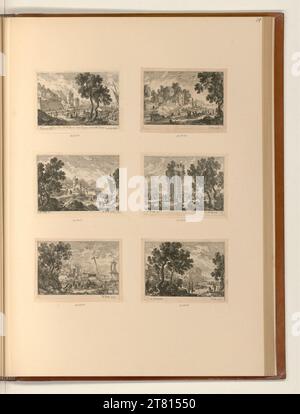 Adam Perelle (Ausführende r Künstler in) Landschaft. Ätzen 1620-1677 , 1620/1677 Stockfoto