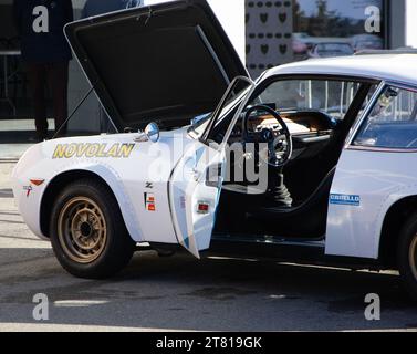 Varano, Italien - 11. November 2023: lancia fulvia zagato gruppo 4 Luxus- UND DREEM-AUTO AUF DER AUSSTELLUNG Stockfoto