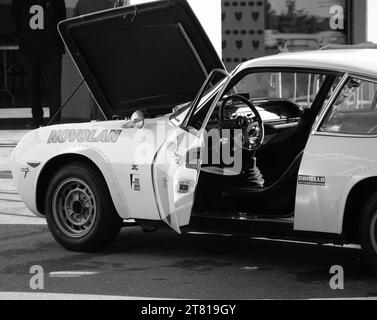 Varano, Italien - 11. November 2023: lancia fulvia zagato gruppo 4 Luxus- UND DREEM-AUTO AUF DER AUSSTELLUNG Stockfoto