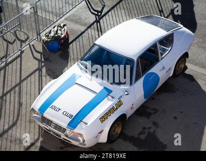 Varano, Italien - 11. November 2023: lancia fulvia zagato gruppo 4 Luxus- UND DREEM-AUTO AUF DER AUSSTELLUNG Stockfoto