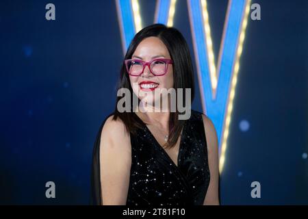 Rom, Italien, 17. November 2023 - Fawn Veerasunthorn besucht den roten Teppich für den Film „Wish“ im Cinema Moderno in Rom. Credits : Luigi de Pompeis/Alamy Live News Stockfoto