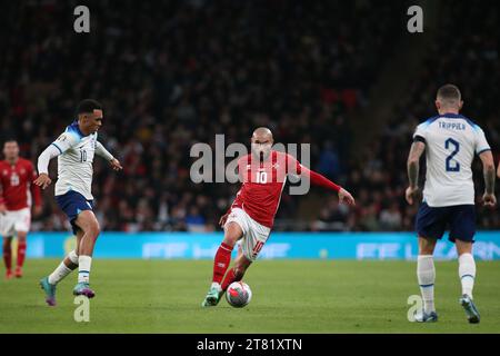 London, Großbritannien. November 2023. London, 17. November 2023: Während des Qualifikationsspiels zur UEFA Euro 2024 zwischen England und Malta im Wembley Stadium, London, England. (Pedro Soares/SPP) Credit: SPP Sport Press Photo. /Alamy Live News Stockfoto