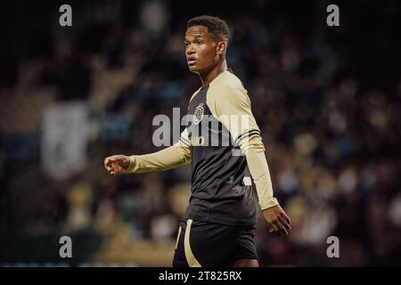 Geny Catamo während des Spiels der Liga Portugal 23/24 zwischen Boavista FC und Sporting CP im Estadio do Bessa Seculo XXI, Porto, Portugal. (Maciej Rogowski) Stockfoto