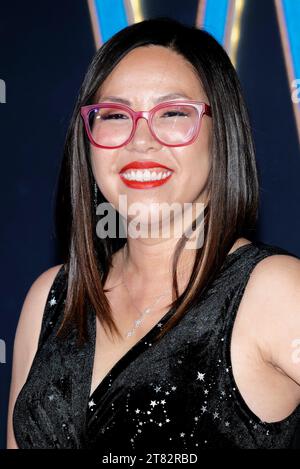 Rom, Italien. November 2023. Fawn Veerasunthorn nimmt am 17. November 2023 an der italienischen Premiere von „Wish“ im Space Cinema Moderno Roma in Rom Teil. (Foto von Massimo Valicchia/NurPhoto)0 Credit: NurPhoto SRL/Alamy Live News Stockfoto