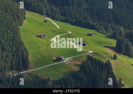 Tuxertal, Zillertaler Alpen, Tirol, Österreich Stockfoto