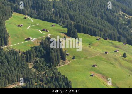 Tuxertal, Zillertaler Alpen, Tirol, Österreich Stockfoto