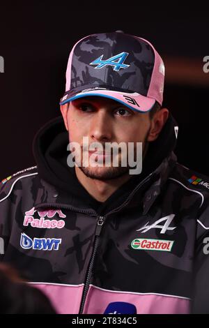 Las Vegas, USA. November 2023. Formel-1-Weltmeisterschaft, Rd 22, Las Vegas Grand Prix, Freitag, 17. November 2023. Las Vegas Strip Circuit, Las Vegas, Nevada, USA. Quelle: James Moy/Alamy Live News Stockfoto