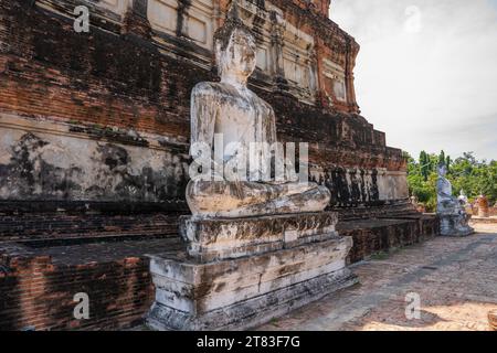 Wat Chai Yai Mongkon Ayutthaya Thailand Asien Stockfoto