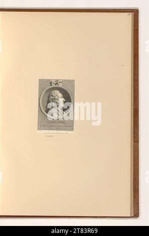 Auguste de Saint Aubin (Gravierer) Porträt Alexis Piron. Ätzen 1750-1807 , 1750/1807 Stockfoto