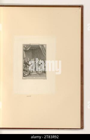 Philippe Trière (Engraver) Tasso, Torquato: Das befreite Jerusalem (Buchillustration). Kupferstich, Ätzung 1784-1786 , 1784/1786 Stockfoto