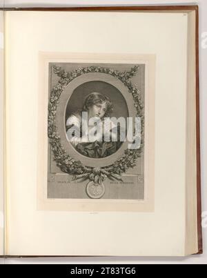 Jean Charles Le Vasseur (Engraver) Thais, oder der schöne Buße. Kupferstich, Ätzung 1785 , 1785 Stockfoto