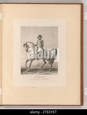 Charles Francois Gabriel Levachez (Engraver) Napoleon auf der Rückfahrt von der Insel Elba. Aquatinta 1809-1828 , 1809/1828 Stockfoto