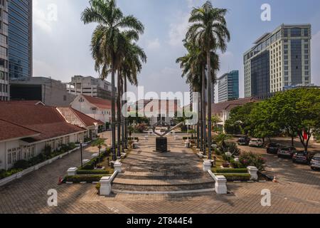 12. Juli 2023: National Gallery of Indonesia, eine Kunstgalerie und Museum, die am 8. Mai 1999 in Jakarta, Indonesien, gegründet wurde, beherbergt 1770 Kunstwerke Stockfoto