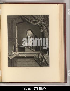 Jean Joseph Balechou (Engraver) Teil Eines Deepland Claude WäschRANTAU LINESE THE LINEININER. Kupferstich, Ätzung 1735-1764 , 1735/1764 Stockfoto