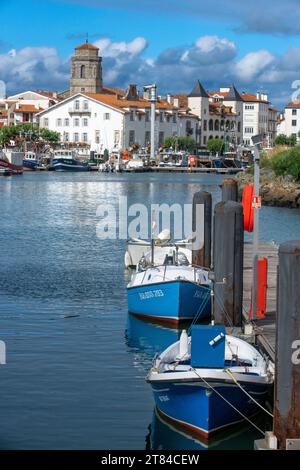 Saint Jean de luz, Port of Saint-Jean de Luz, Aquitanien, Frankreich Stockfoto