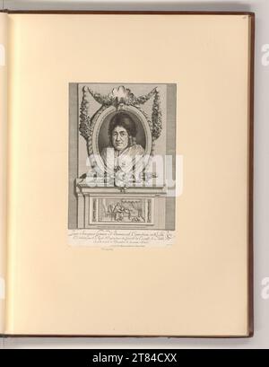 Jean Baptiste Michel (Gravur) Porträt Jean-Baptiste Jacques Gimat de Bonneval. Ätzen 1767 , 1767 Stockfoto