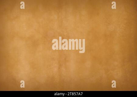 Braunes altes Papier Hintergrundstruktur Draufsicht Stockfoto