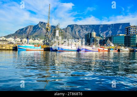 V&A ( Victoria und Alfred ) Hafenhafen in Kapstadt Südafrika Stockfoto