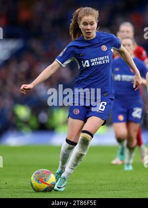 London, Großbritannien. November 2023. Sjoeke Nusken aus Chelsea während des FA Women's Super League Spiels in Stamford Bridge, London. Der Bildnachweis sollte lauten: David Klein/Sportimage Credit: Sportimage Ltd/Alamy Live News Stockfoto