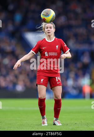 London, Großbritannien. November 2023. Marie Hobinger aus Liverpool während des FA Women's Super League Spiels in Stamford Bridge, London. Der Bildnachweis sollte lauten: David Klein/Sportimage Credit: Sportimage Ltd/Alamy Live News Stockfoto