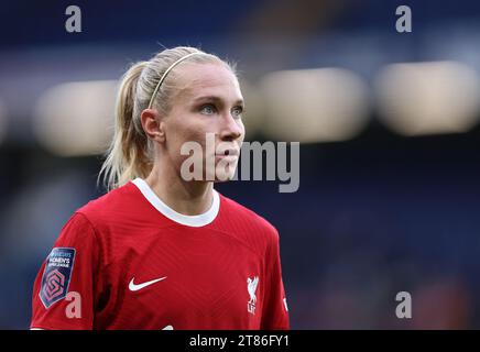 London, Großbritannien. November 2023. Emma Koivisto aus Liverpool beim FA Women's Super League Spiel in Stamford Bridge, London. Der Bildnachweis sollte lauten: David Klein/Sportimage Credit: Sportimage Ltd/Alamy Live News Stockfoto