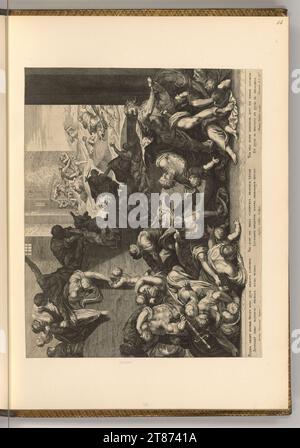 Aegidius Sadeler d. J. Kindermord in Bethlehem. Kupferstich um 1600 Stockfoto