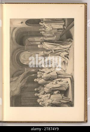 Nicolaes de Bruyn (Ausführende r Künstler in) die Beschneidung Christi. Kupferstich 1650-1706 , 1650/1706 Stockfoto