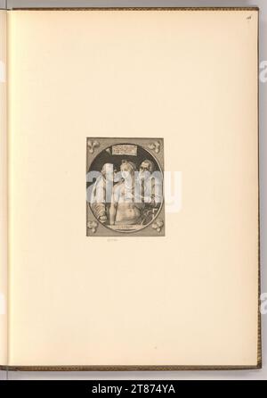 Nicolaes de Bruyn (Gravurin) Susanna und die beiden alten. Kupferstich 1581-1656 , 1581/1656 Stockfoto