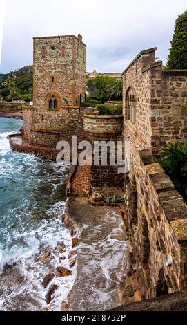 Mandelieu-la-Napoule ist eine Gemeinde im Departement Alpes-Maritimes der Region Provence-Alpes-Côte d’Azur im Südosten Frankreichs Stockfoto