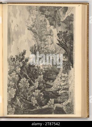 Nicolaes de Bruyn (Engraver) das Urteil von Paris. Kupferstich 1600 , 1600 Stockfoto