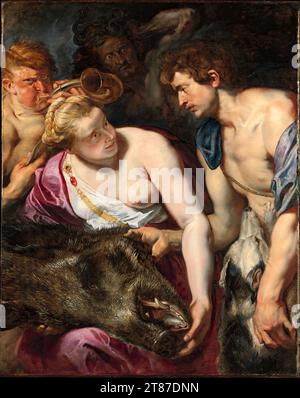 Atalanta und Meleager. Peter Paul Rubens. CA. 1616 Stockfoto