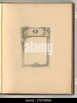Joseph Fischer (ausführende r Künstler in) Titelkassette. Ätzen nach 1822 Stockfoto