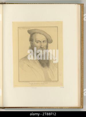 Francesco Bartolozzi (Engraver) Porträt Sir Thomas Wyatt. Dotier Manner, Ätzen 1793, 1793 Stockfoto