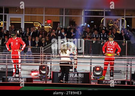 Las Vegas, USA. November 2023. Formel-1-Weltmeisterschaft, Rd 22, Las Vegas Grand Prix, Samstag, 18. November 2023. Las Vegas Strip Circuit, Las Vegas, Nevada, USA. Quelle: James Moy/Alamy Live News Stockfoto