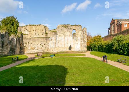 Abbey Ruins, Reading, Berkshire, England, Großbritannien Stockfoto